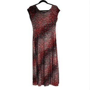 Lbisse flowy maxi dress size M